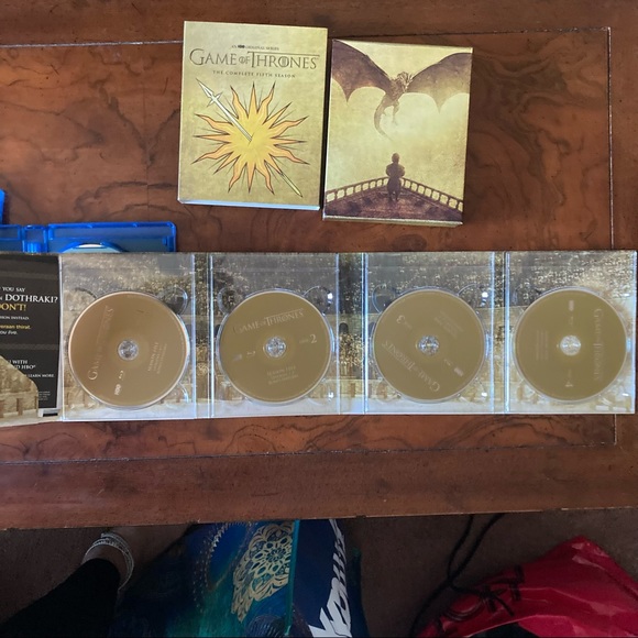Game of Thrones DVDs, seasons 1 through 5, all are blu ray - Picture 3 of 9